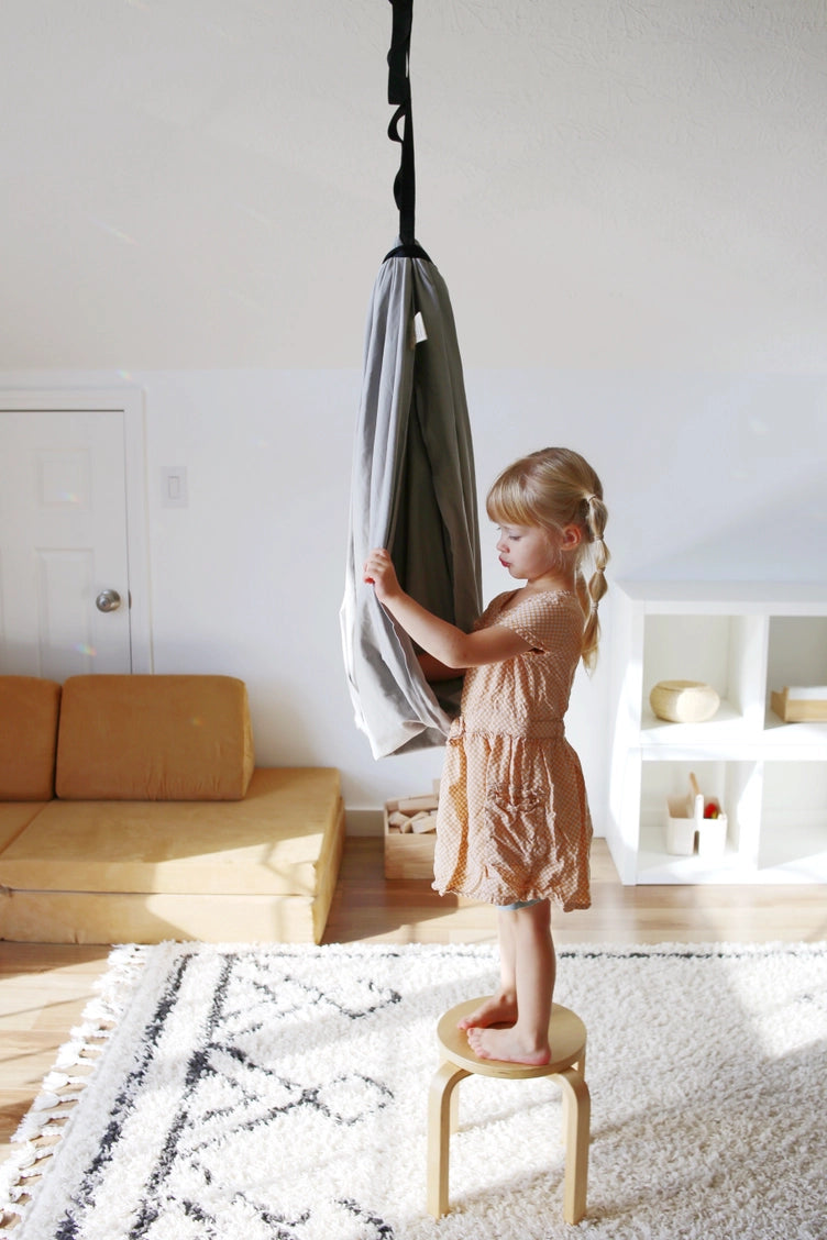 Stone Cotton Sensory Swing