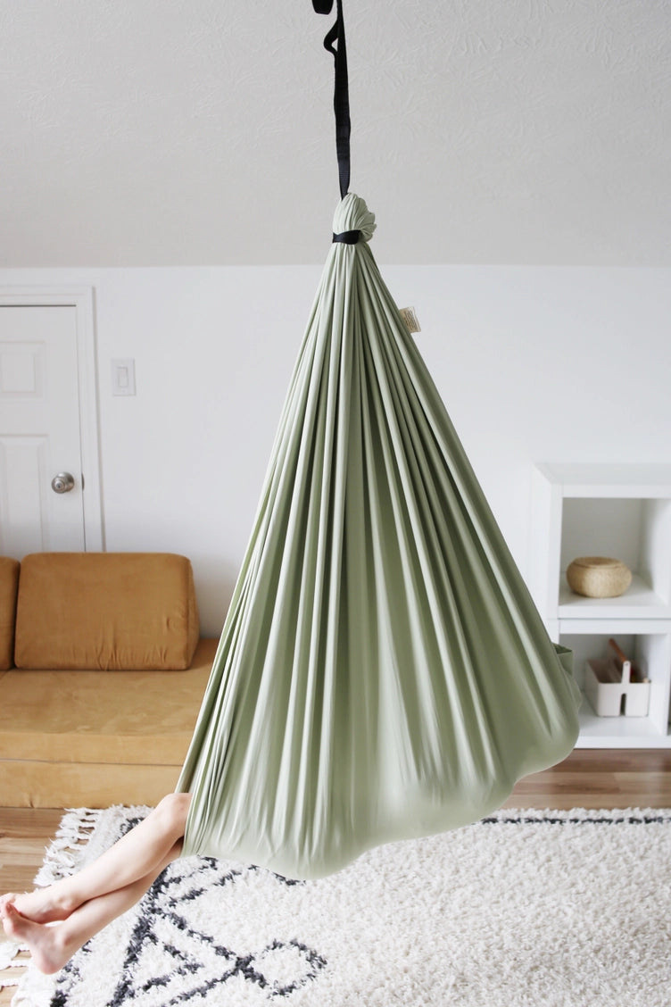 Desert Sage Cotton Sensory Swing