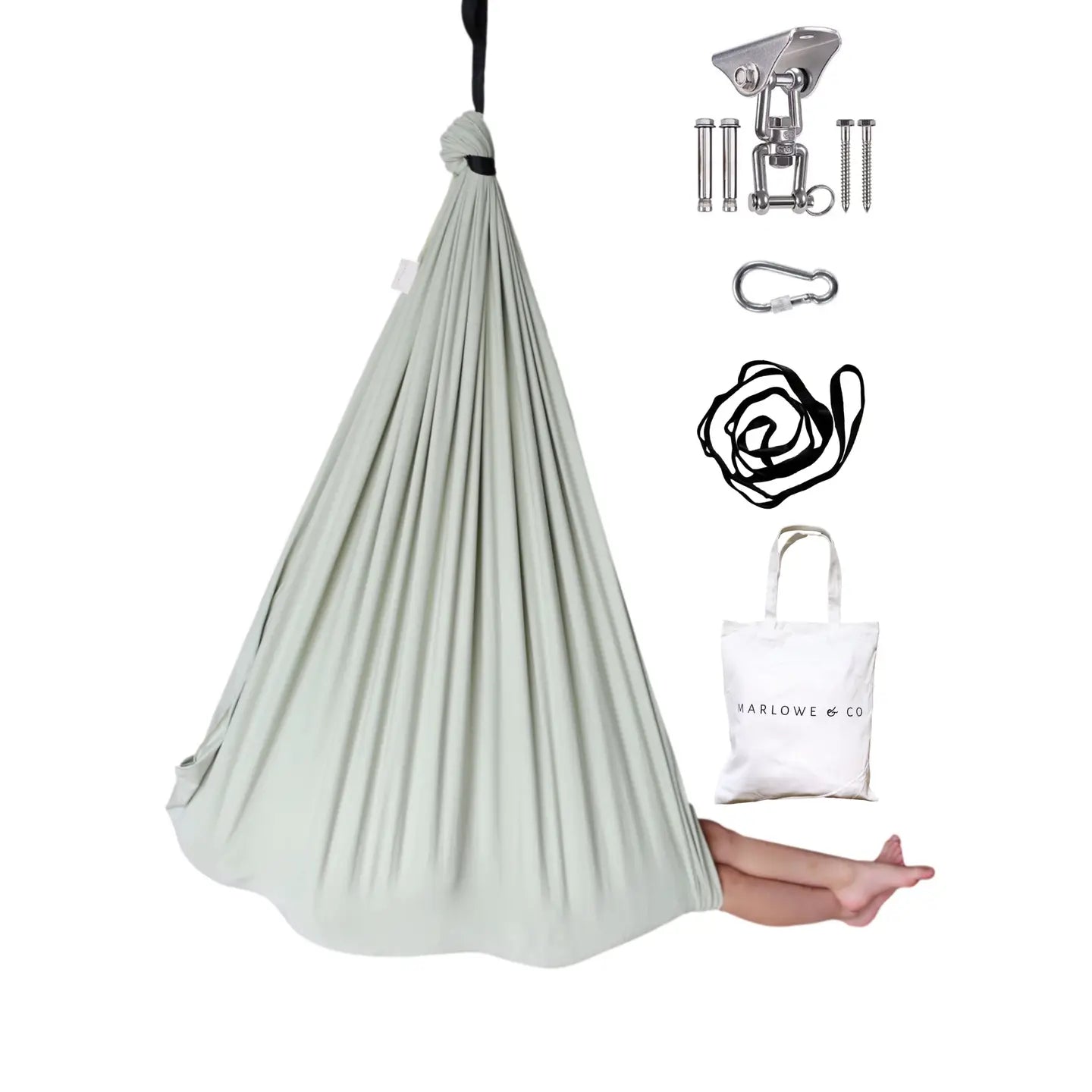 Desert Sage Cotton Sensory Swing