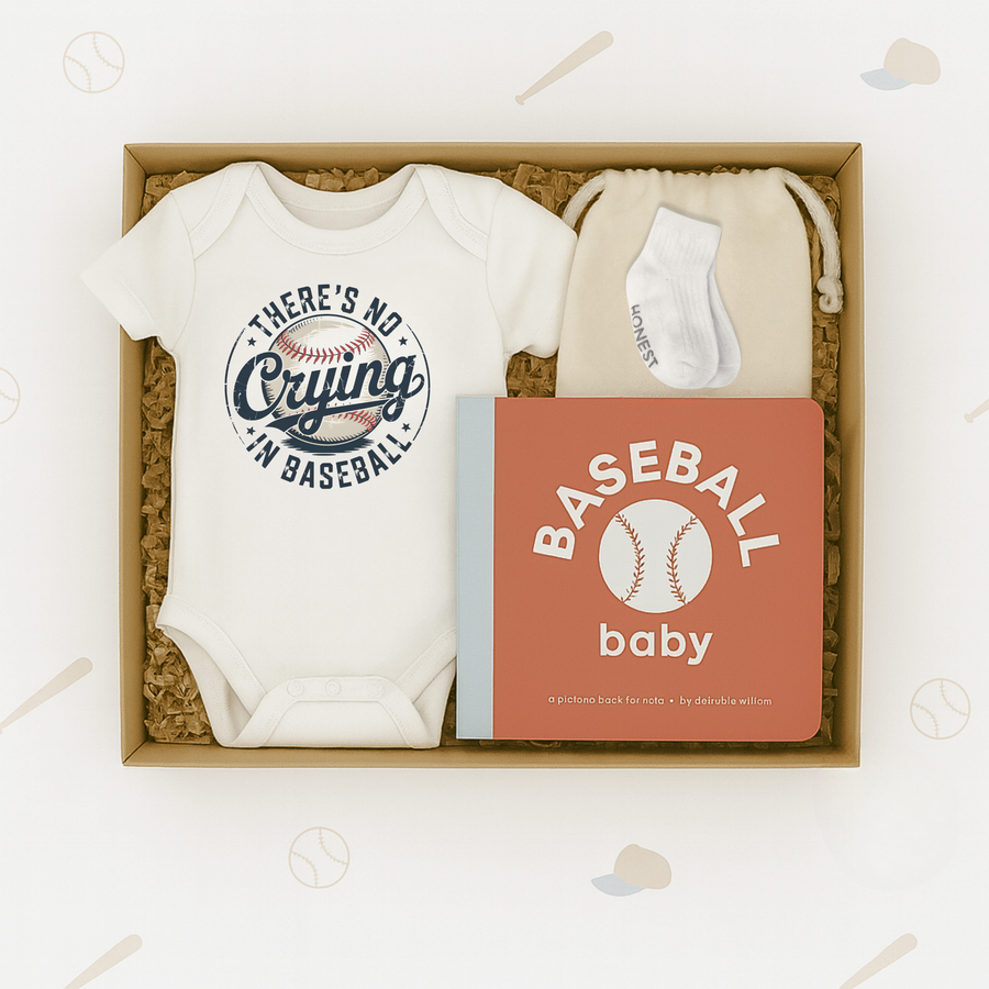Baseball Baby Gift Bundle