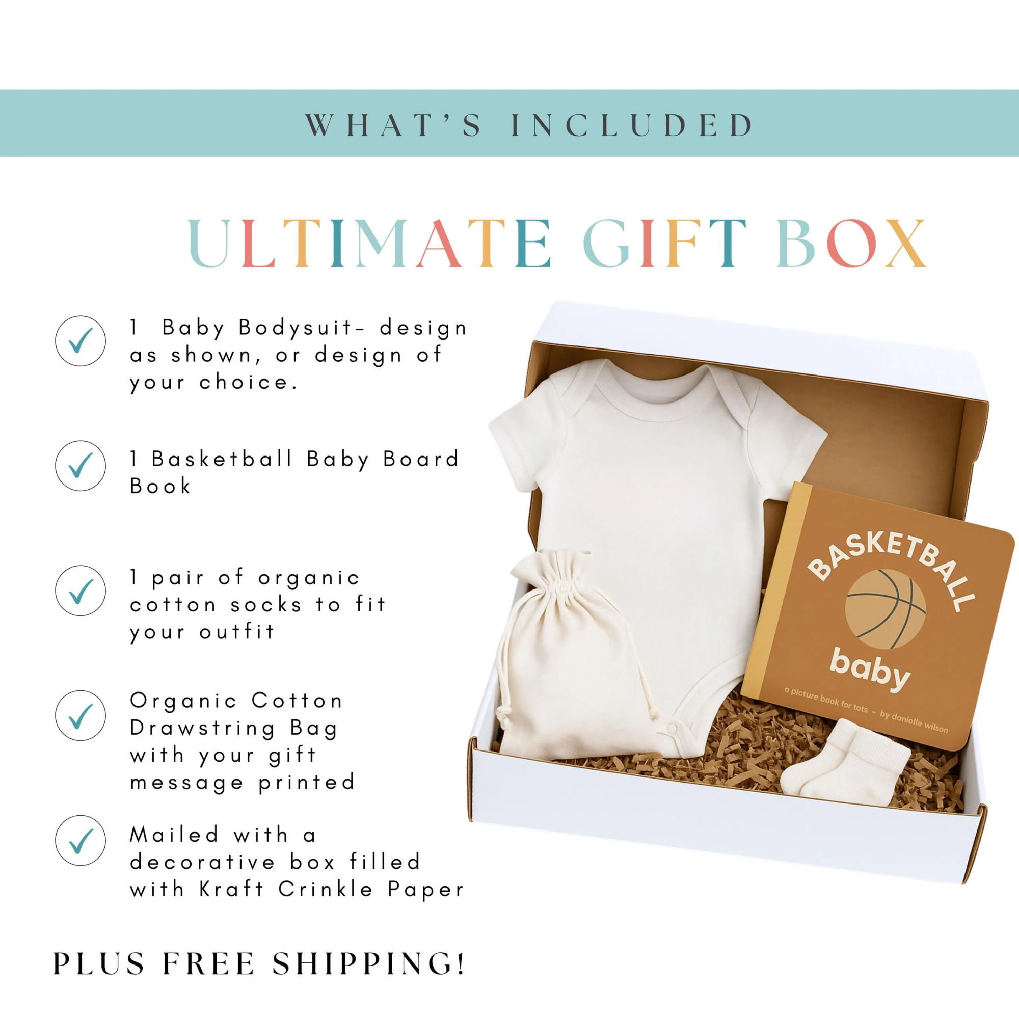 Basketball Baby Gift Bundle