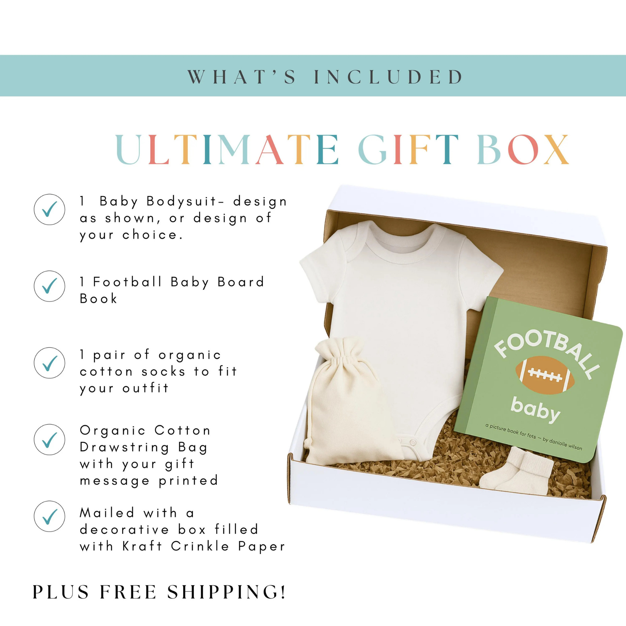 Football Baby Gift Bundle