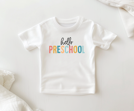 Hello Preschool - Kids Tee