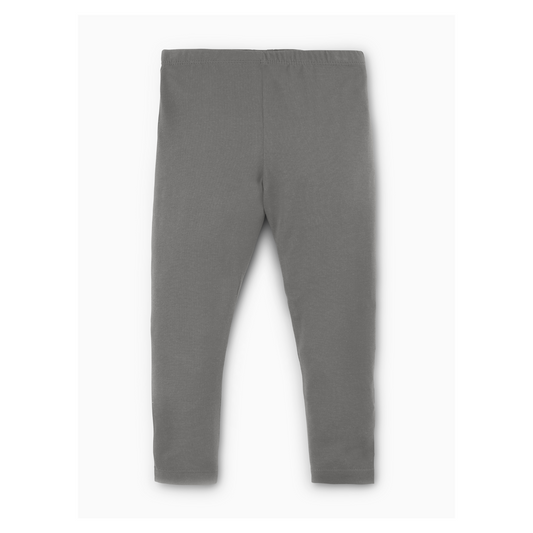 Organic Leggings - Pewter