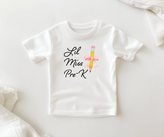 Lil Miss Pre-K - Kids Tee