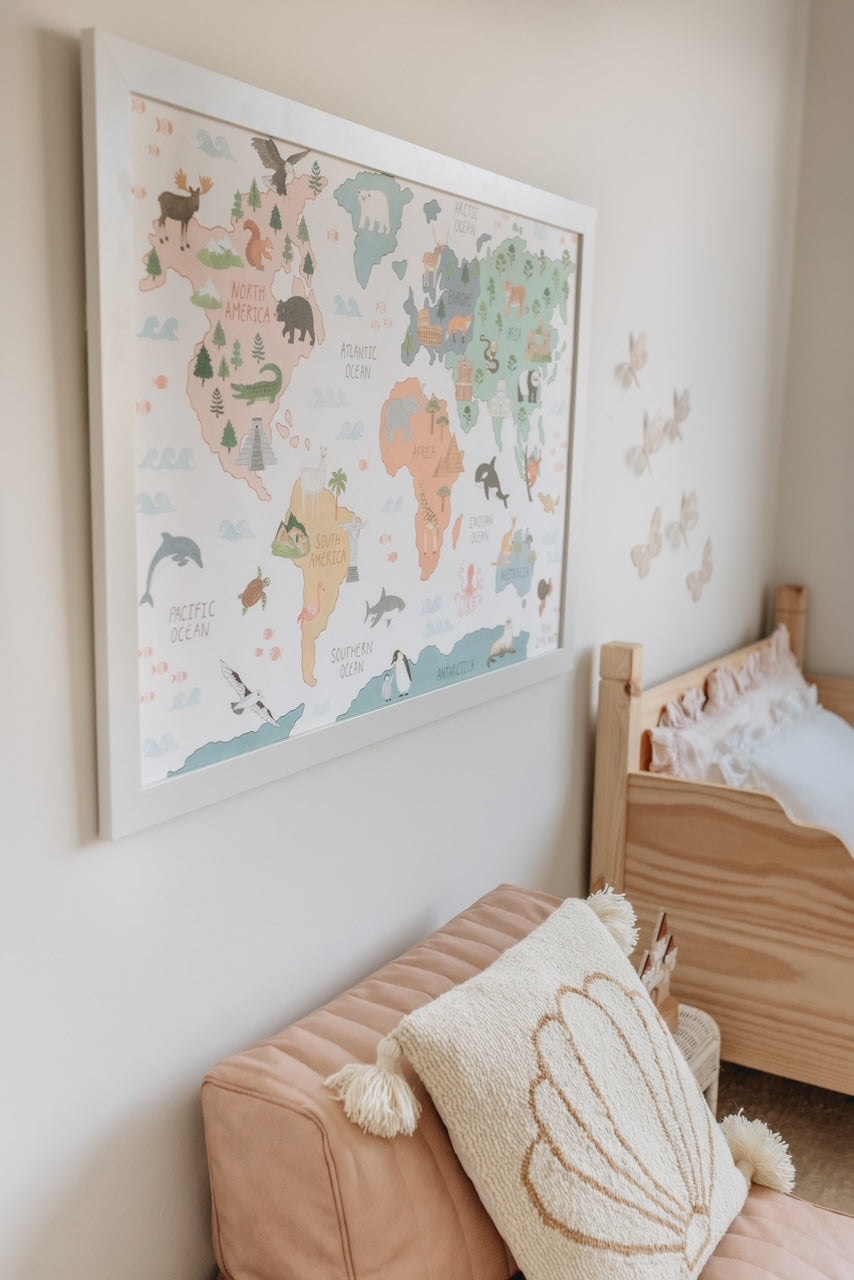 World Map Print