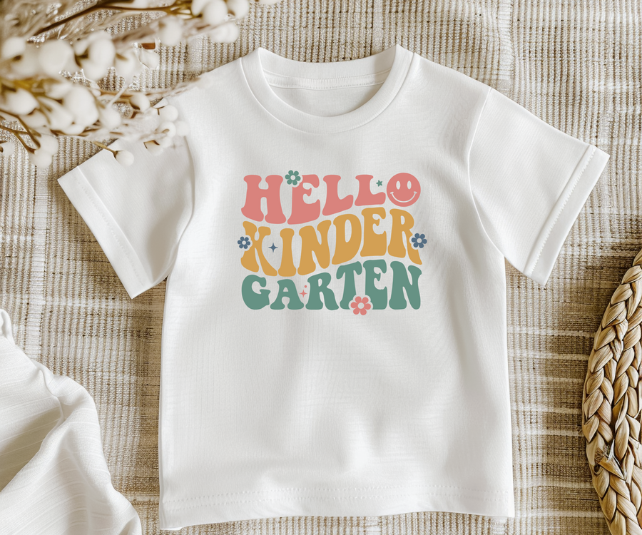 Hello Kindergarten - Kids Tee