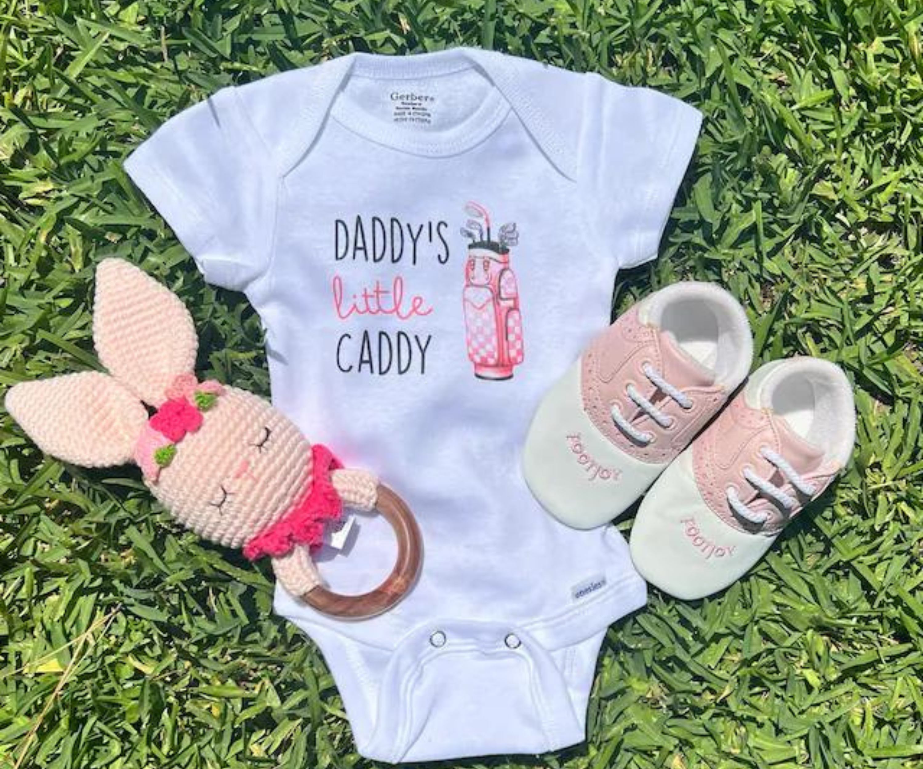 Daddy's Little Caddy Baby Bodysuit - Toddler & Youth Shirt Available