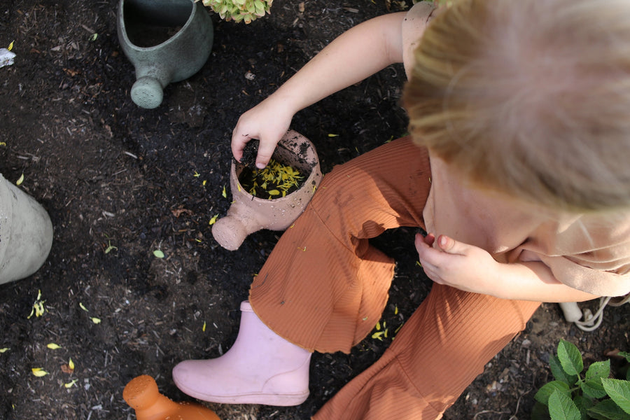 Garden Play Set in Botanical Rose