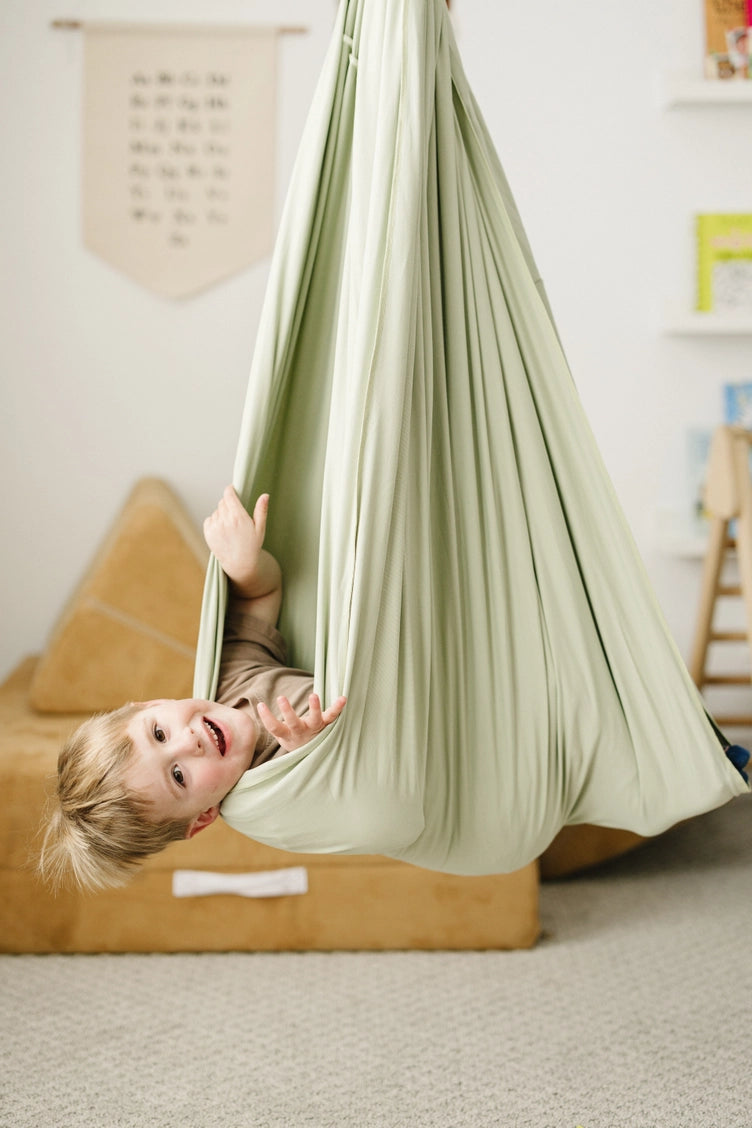 Desert Sage Cotton Sensory Swing