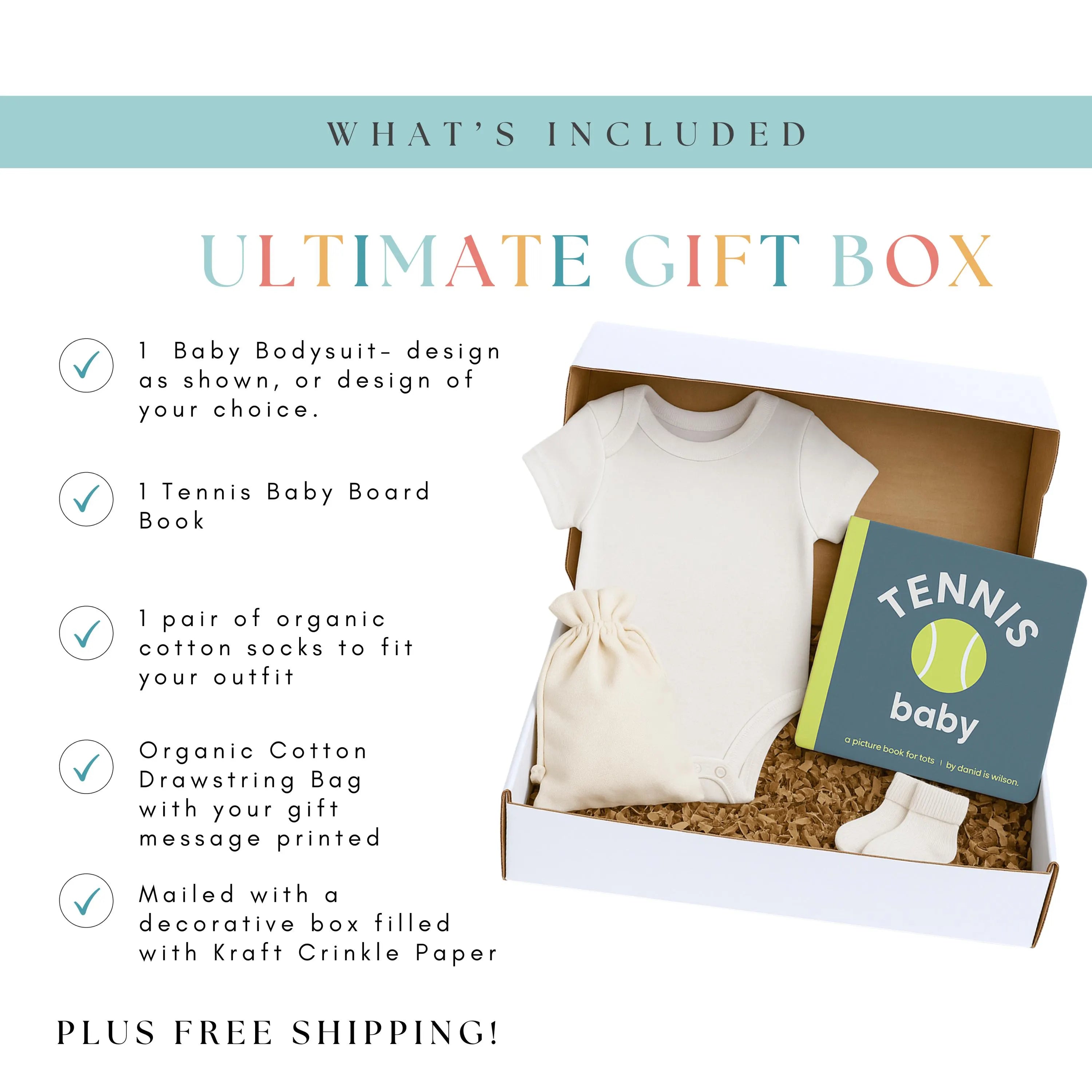 Tennis Baby Gift Bundle
